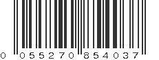 UPC 055270854037