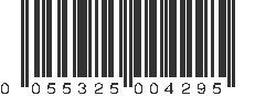 UPC 055325004295