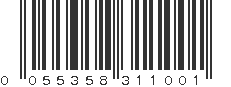 UPC 055358311001