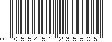 UPC 055451265805