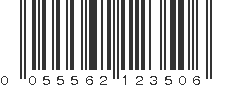 UPC 055562123506