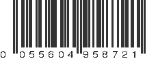 UPC 055604958721