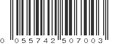 UPC 055742507003