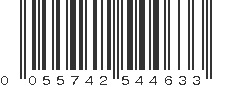 UPC 055742544633