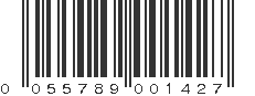 UPC 055789001427