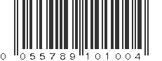 UPC 055789101004