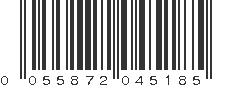 UPC 055872045185