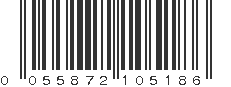 UPC 055872105186