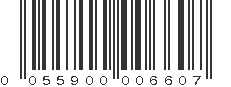 UPC 055900006607