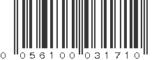 UPC 056100031710