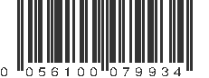 UPC 056100079934