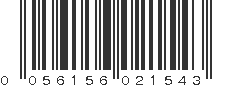 UPC 056156021543