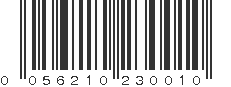 UPC 056210230010