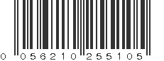 UPC 056210255105