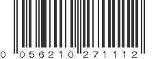 UPC 056210271112