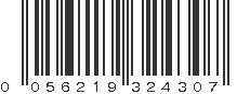 UPC 056219324307