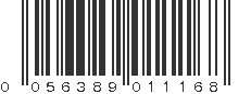 UPC 056389011168