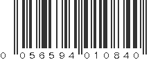 UPC 056594010840