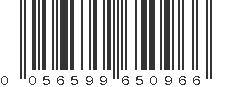 UPC 056599650966