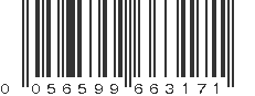 UPC 056599663171
