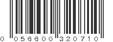 UPC 056600320710