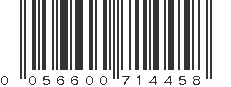 UPC 056600714458