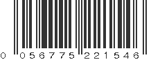 UPC 056775221546