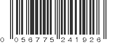 UPC 056775241926