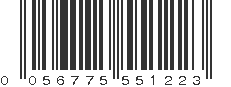 UPC 056775551223