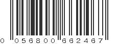 UPC 056800662467