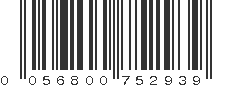 UPC 056800752939