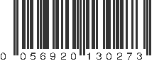 UPC 056920130273