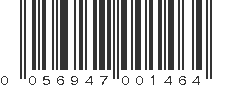 UPC 056947001464