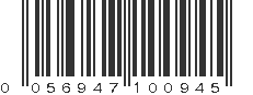 UPC 056947100945