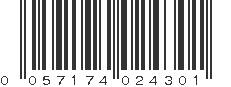 UPC 057174024301