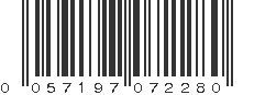 UPC 057197072280