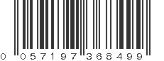 UPC 057197368499