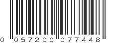 UPC 057200077448