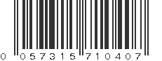 UPC 057315710407