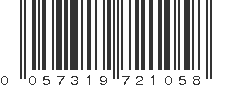 UPC 057319721058