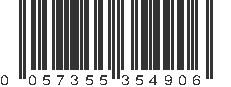 UPC 057355354906