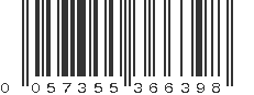 UPC 057355366398