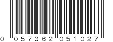 UPC 057362051027