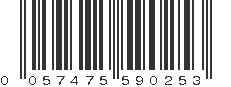 UPC 057475590253