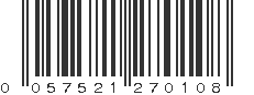 UPC 057521270108