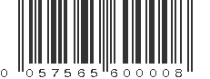 UPC 057565600008