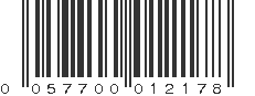 UPC 057700012178