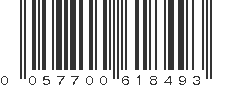 UPC 057700618493