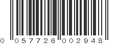 UPC 057726002948