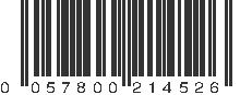 UPC 057800214526